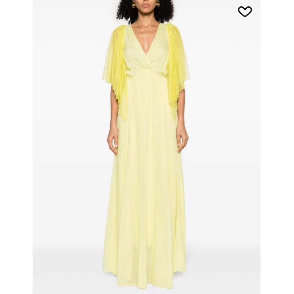 Forte Forte tulle-layered pleated maxi dress